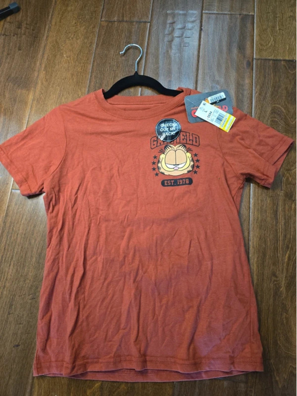 Large brand new garfield t shirt from target item 694G3